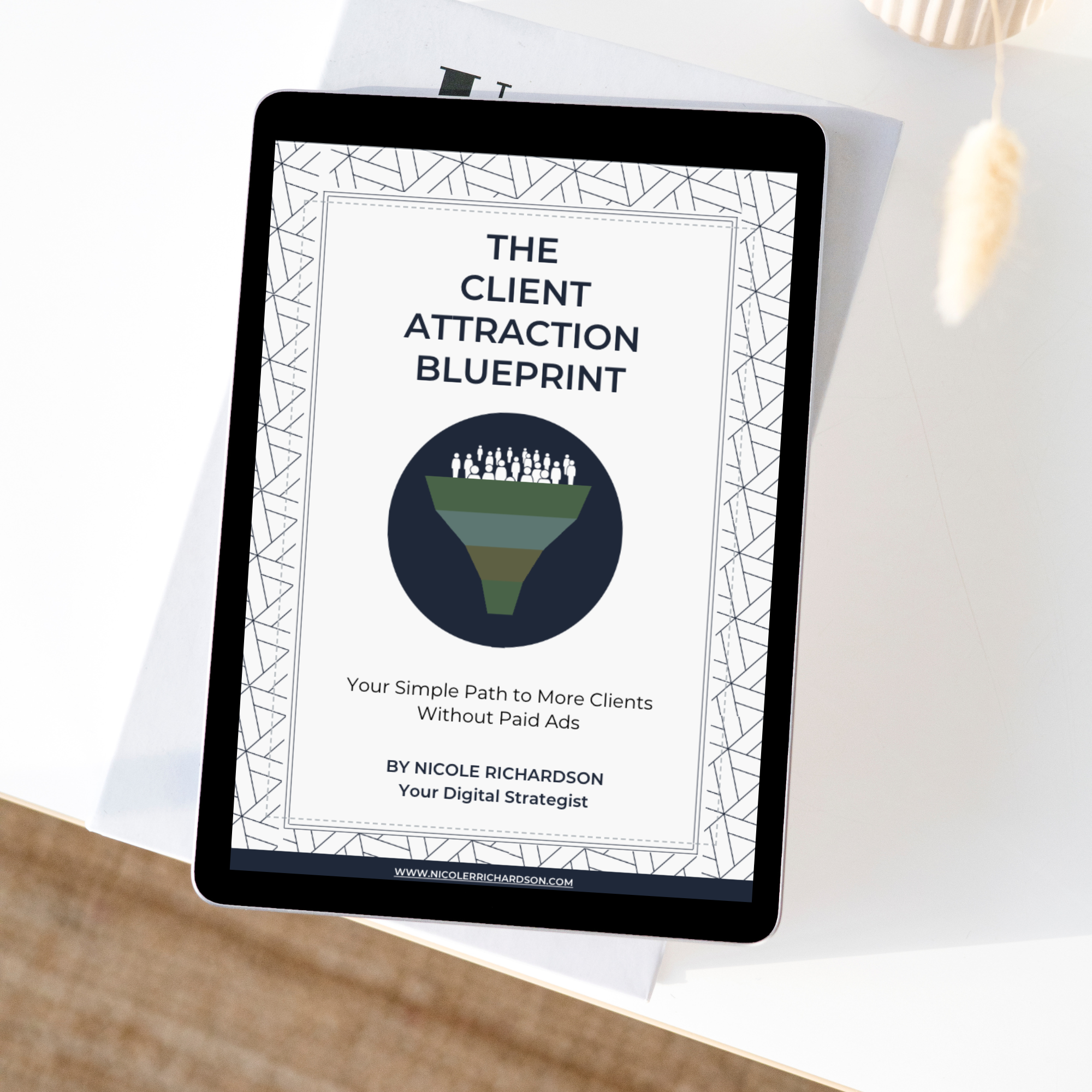 Client Attraction Blueprint Mockup